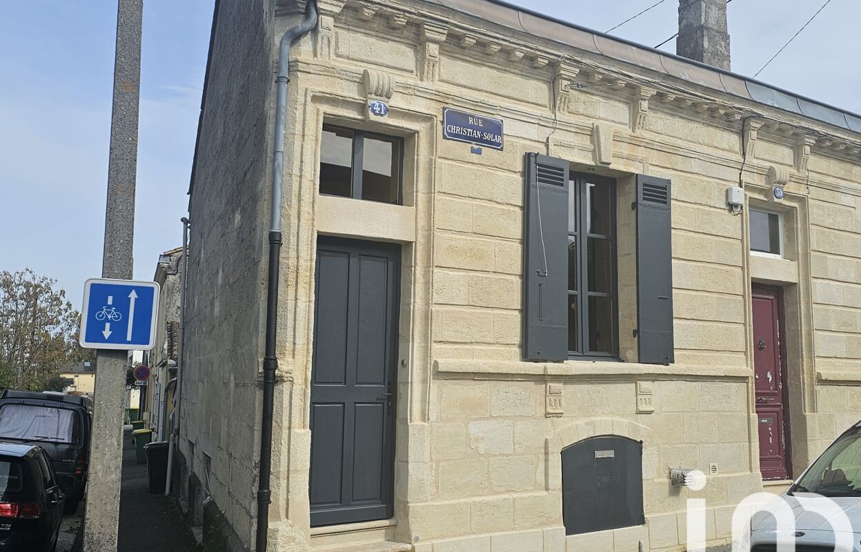 maison 4 pièces 138 m2 à vendre à Bordeaux (33100)