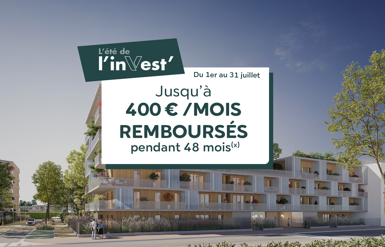 appartement neuf T2 pièces 47 m2 à vendre à Gennevilliers (92230)