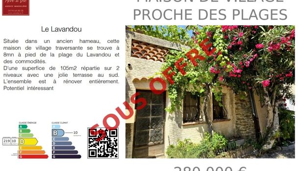 Villa / Maison 5 pièces  à vendre Lavandou (Le) 83980