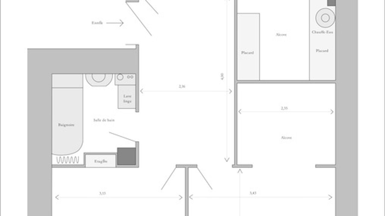 appartement 2 pièces 60 m2 à louer à Lyon 6 (69006)