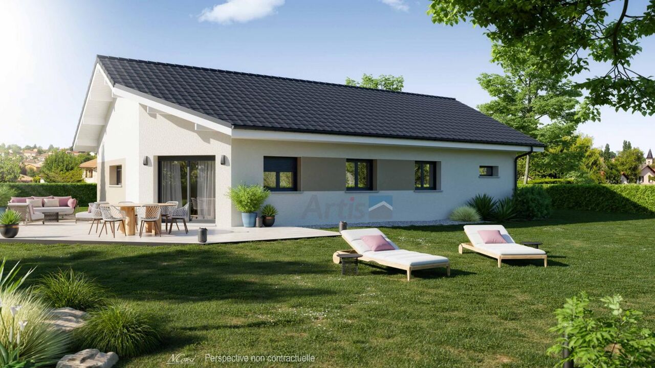 maison 90 m2 à construire à Douvaine (74140)