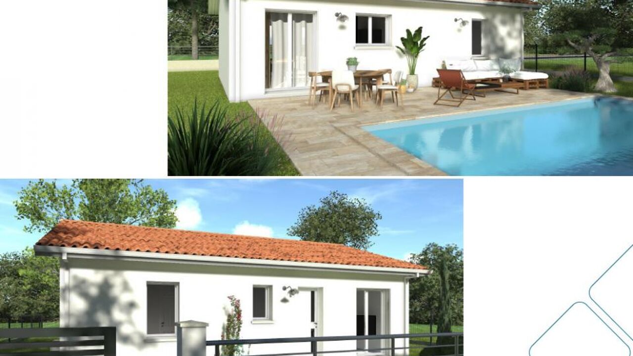 maison 65 m2 à construire à Belin-Béliet (33830)