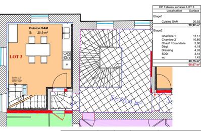 vente appartement 147 000 € à proximité de Mornant (69440)