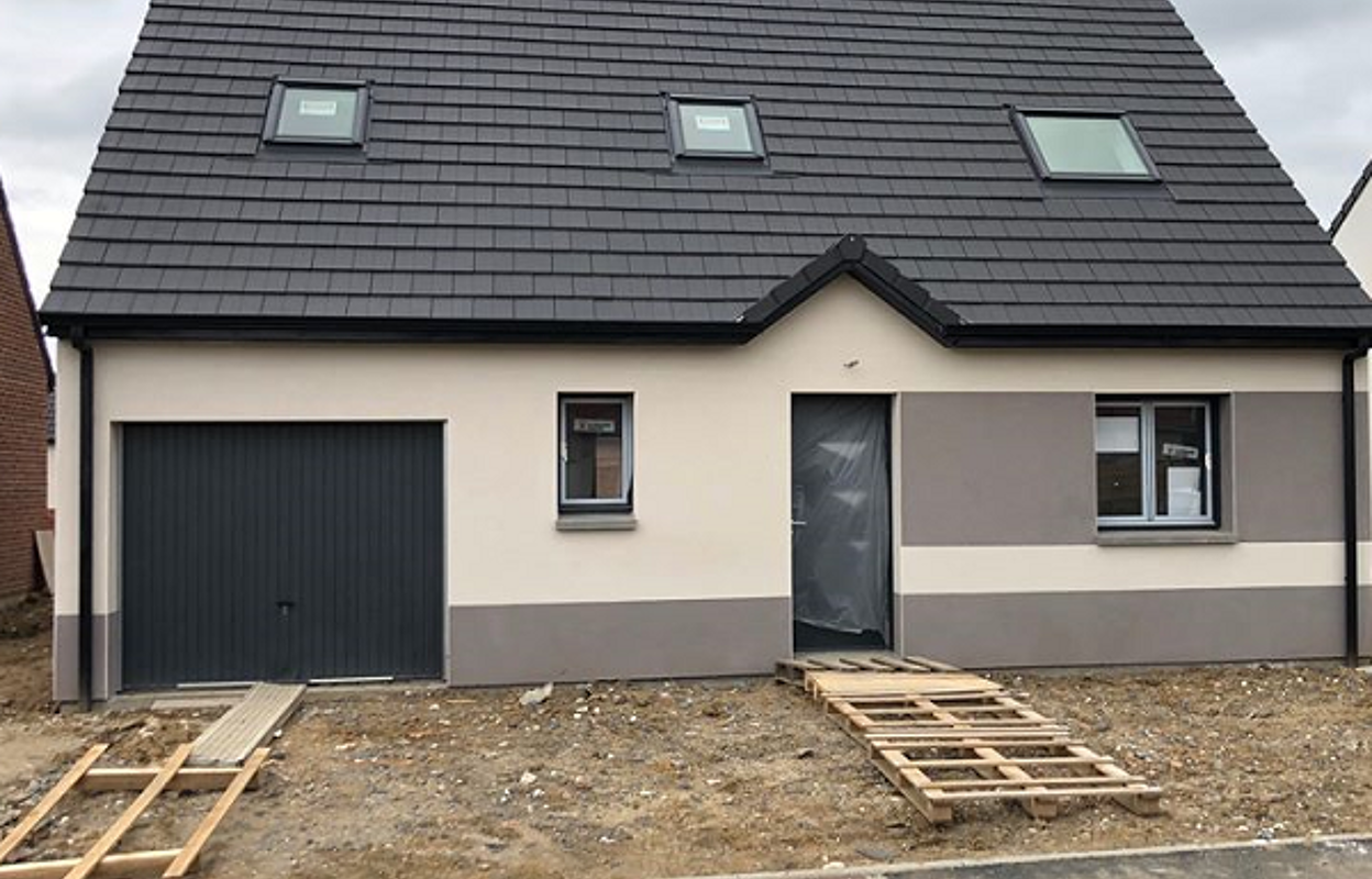 maison 107 m2 à construire à Lannoy-Cuillère (60220)