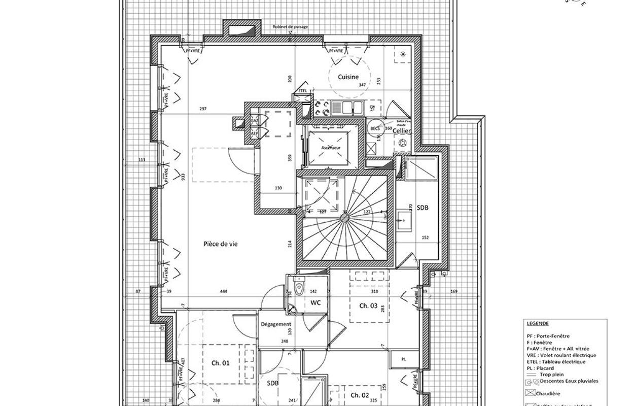 appartement 4 pièces 94 m2 à vendre à Nantes (44300)