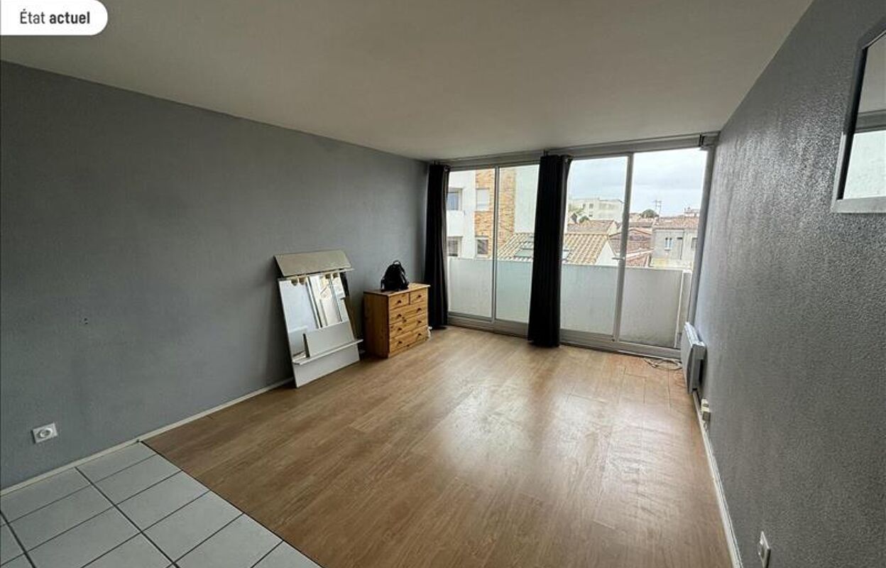 appartement 1 pièces 25 m2 à vendre à Bordeaux (33000)