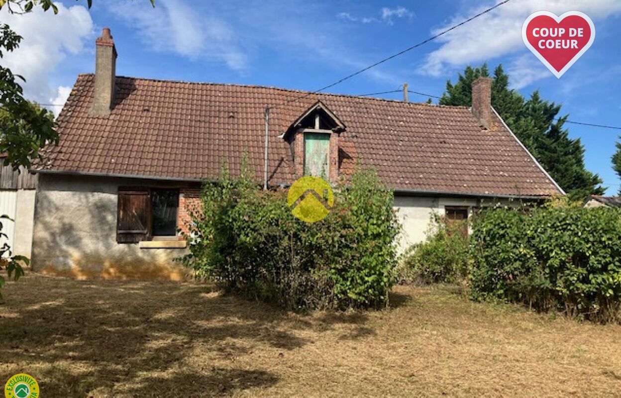 maison 3 pièces 90 m2 à vendre à Les Aix-d'Angillon (18220)