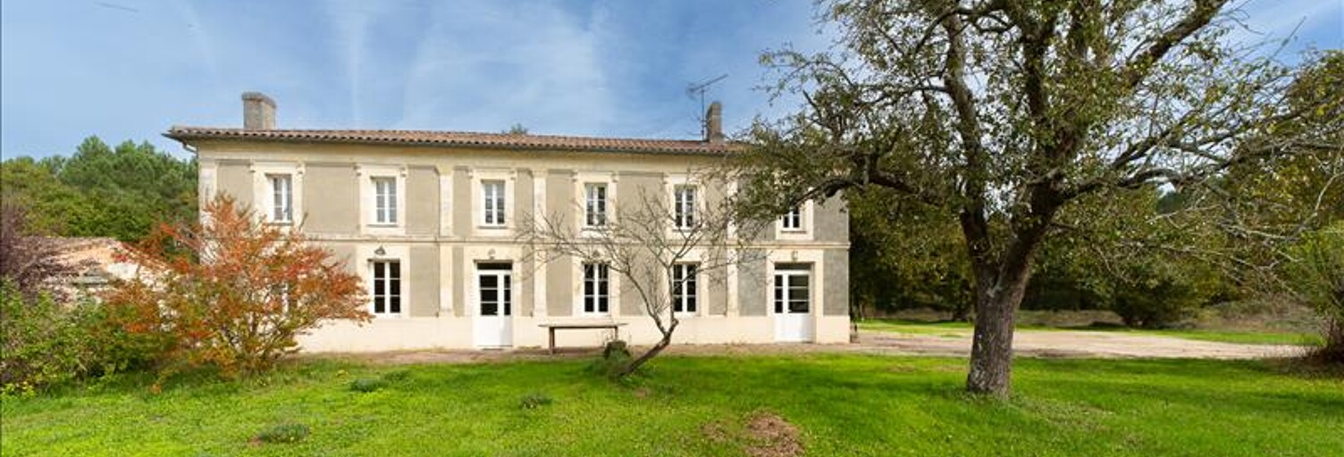 Maison 10 Pièces 325 m² à vendre à Laruscade (33620)