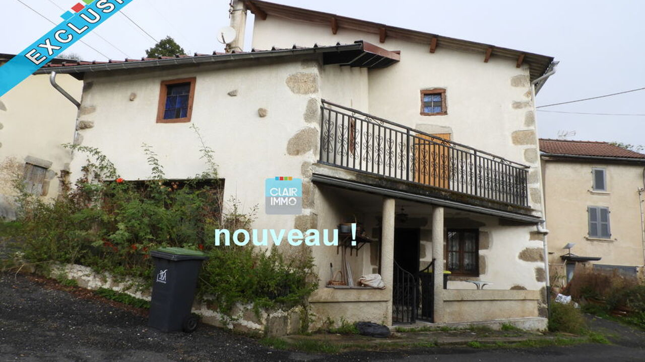 maison 3 pièces 80 m2 à vendre à Saint-Rémy-sur-Durolle (63550)