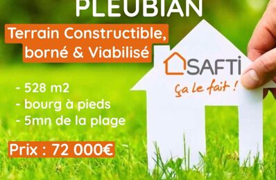 vente terrain 72 000 € à proximité de Trédarzec (22220)