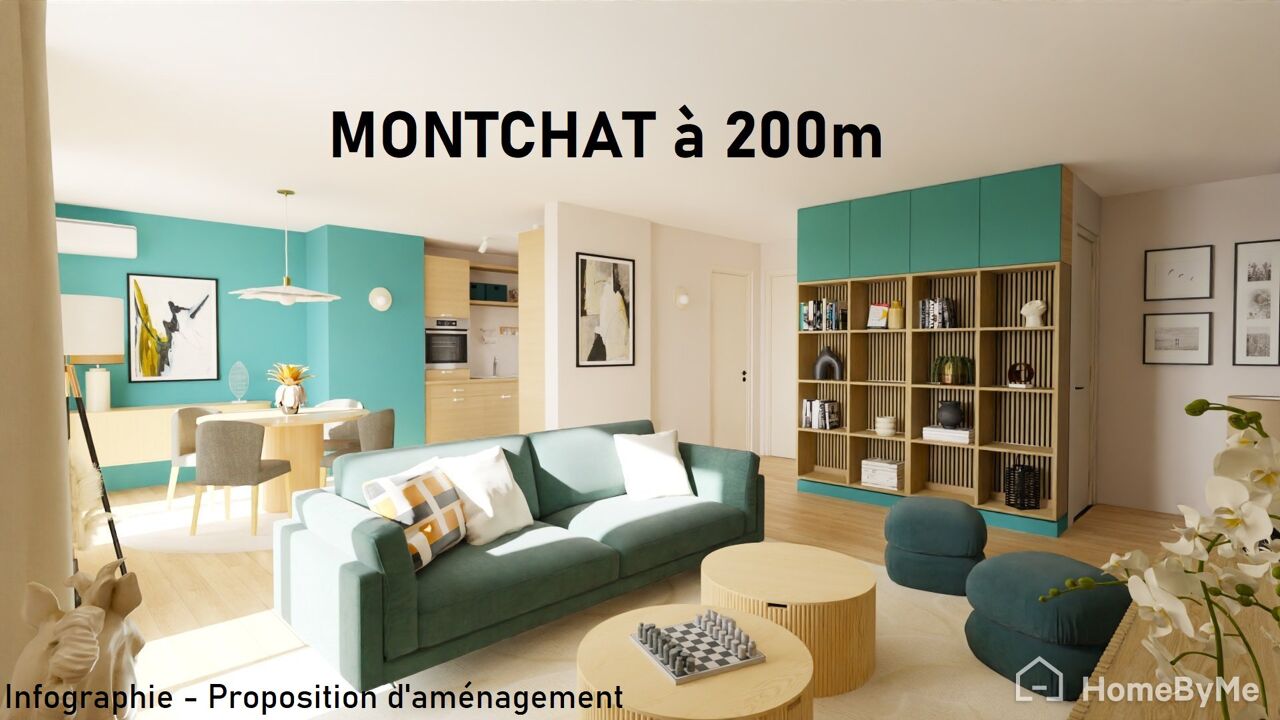 appartement 3 pièces 76 m2 à vendre à Lyon 3 (69003)