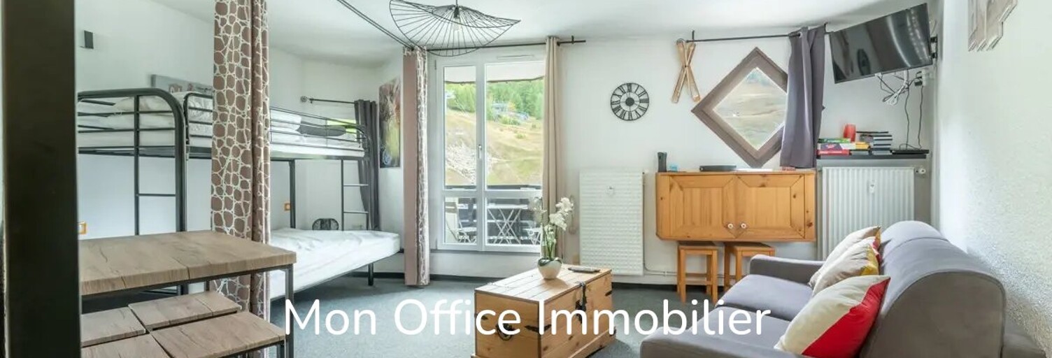 Appartement 1 Pièce 29 m² à vendre à Les Orres (05200)