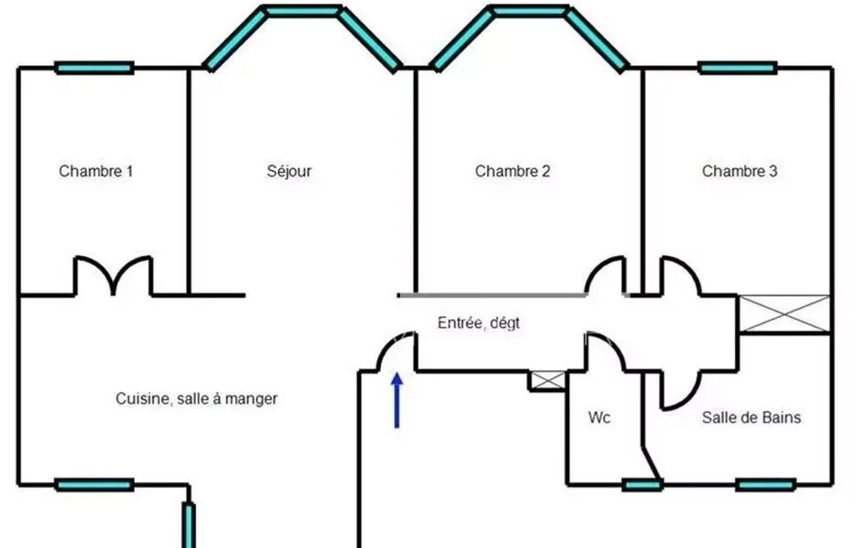 appartement 4 pièces 85 m2 à vendre à Nice (06000)