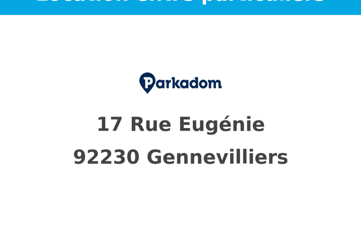 garage  pièces  m2 à louer à Gennevilliers (92230)