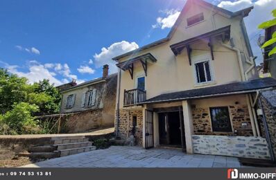 maison 3 pièces 101 m2 à vendre à Lubersac (19210)