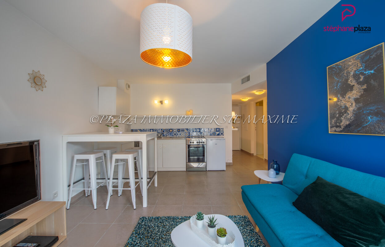 appartement 2 pièces 38 m2 à vendre à Sainte-Maxime (83120)