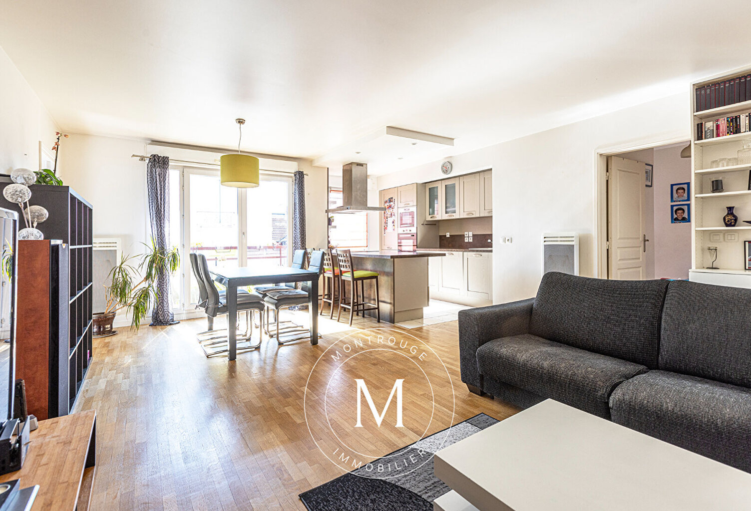 Appartement Montrouge 4 pièce(s) avec parking et cave en sous... — photo 1