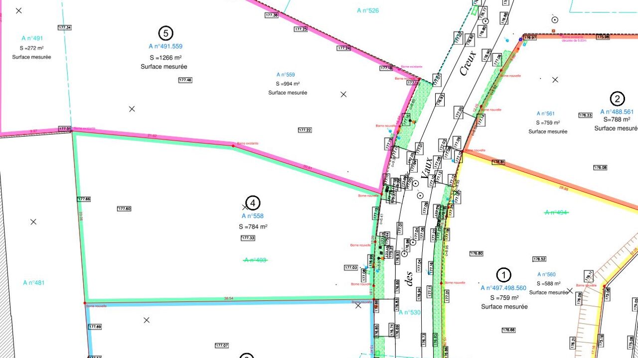 terrain 784 m2 à construire à Briconville (28300)