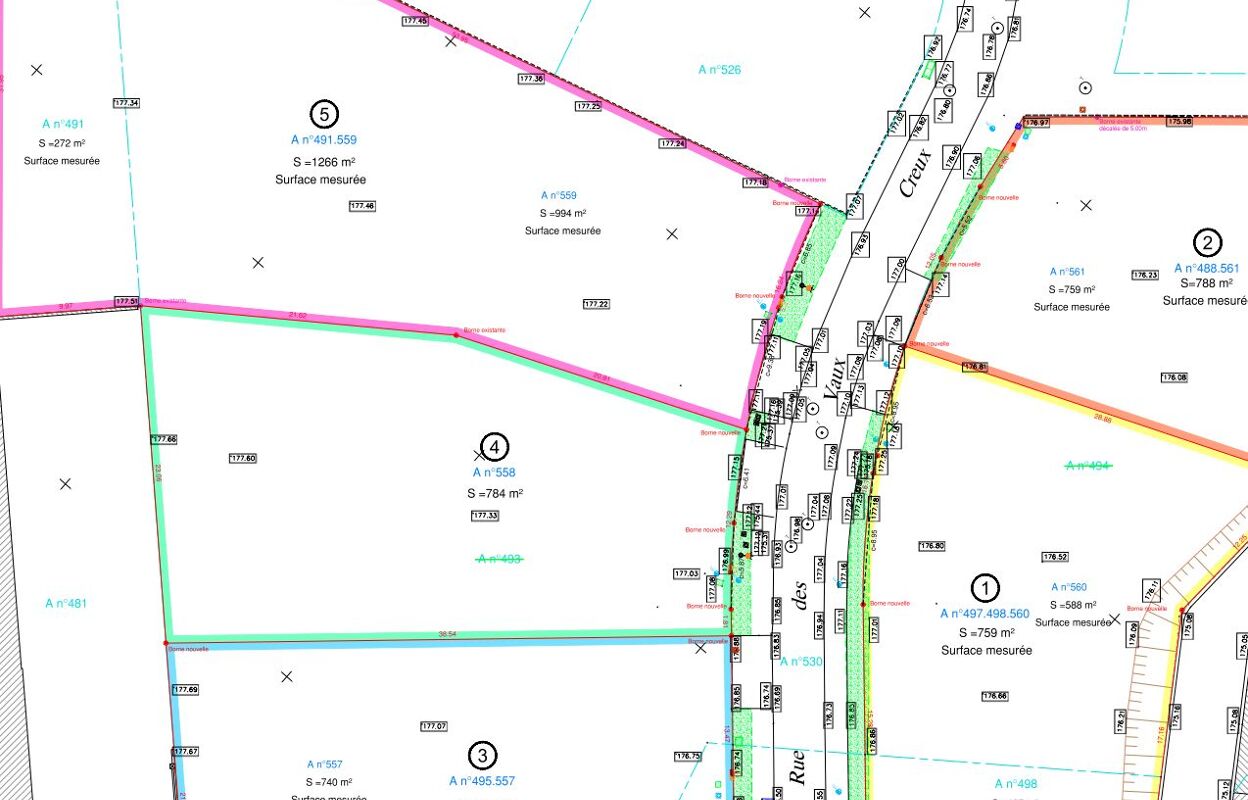 terrain 784 m2 à construire à Briconville (28300)