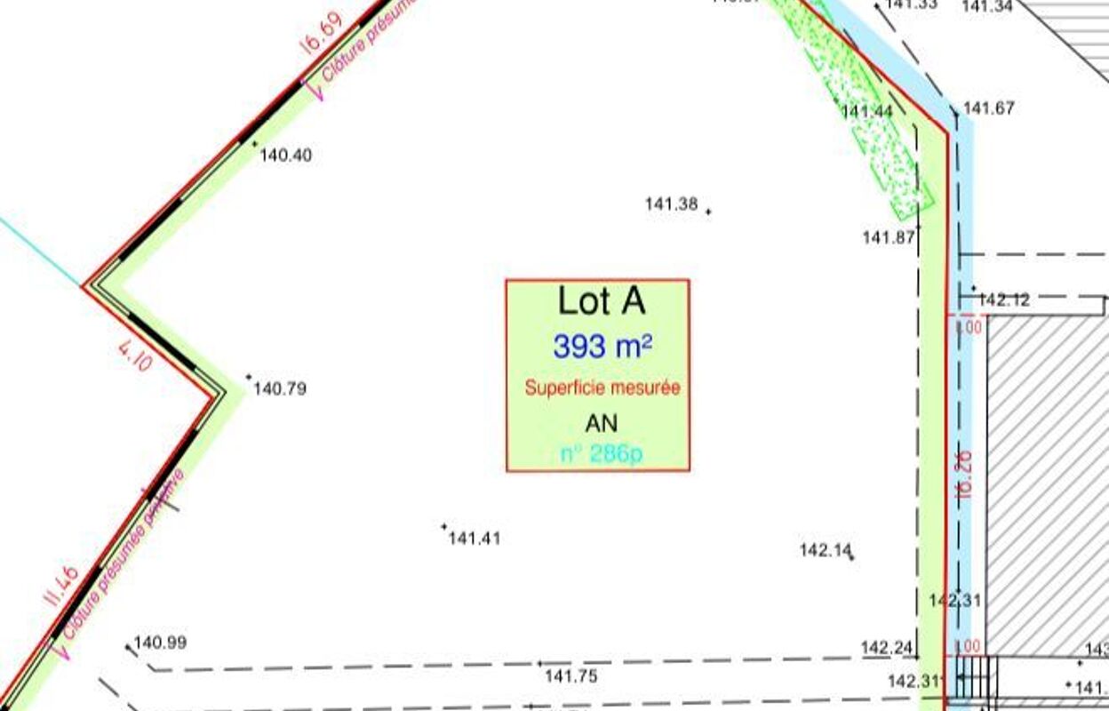 terrain 393 m2 à construire à Le Coudray (28630)