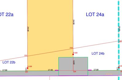 terrain 510 m2 à construire à Janville (28310)