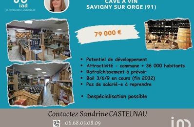 vente commerce 79 000 € à proximité de Étiolles (91450)