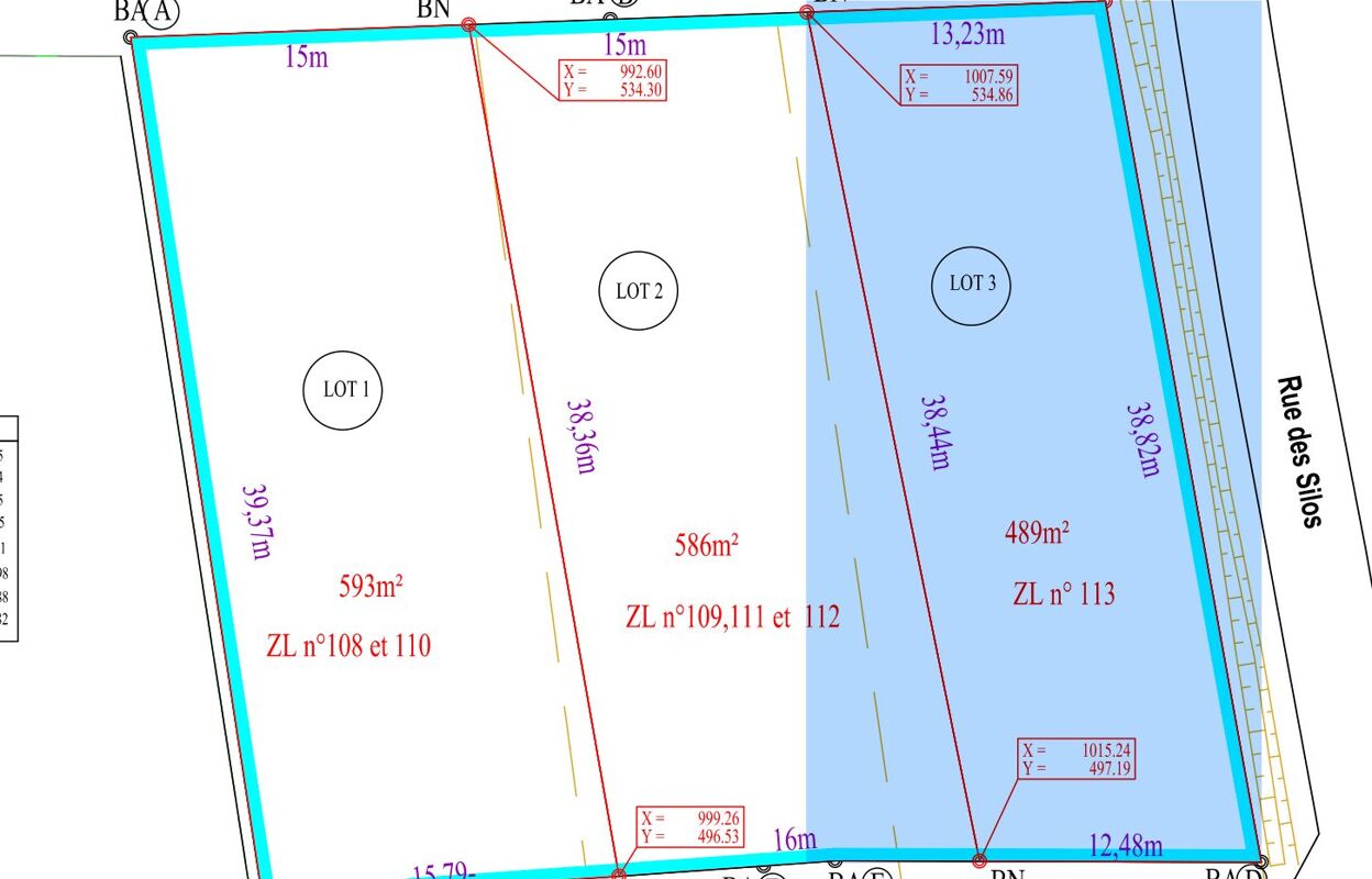 terrain 489 m2 à construire à Saint-Arnoult-des-Bois (28190)