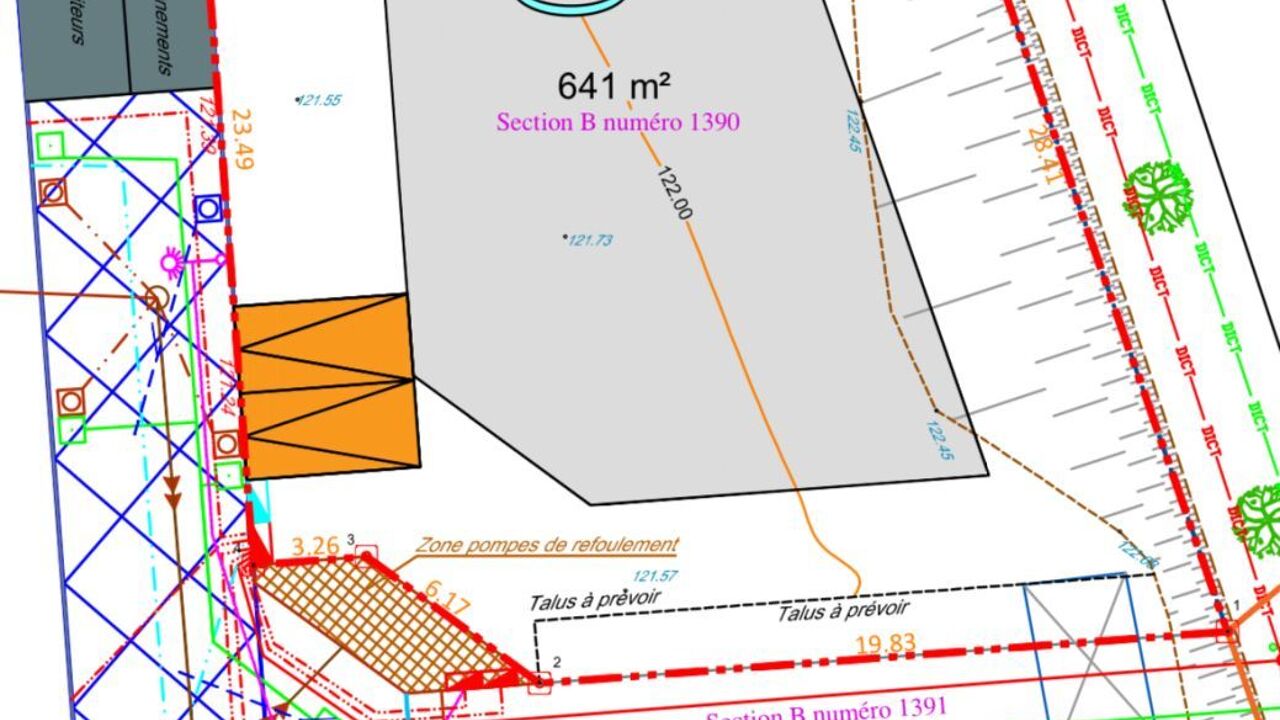 terrain 641 m2 à construire à Saint-Hilarion (78125)