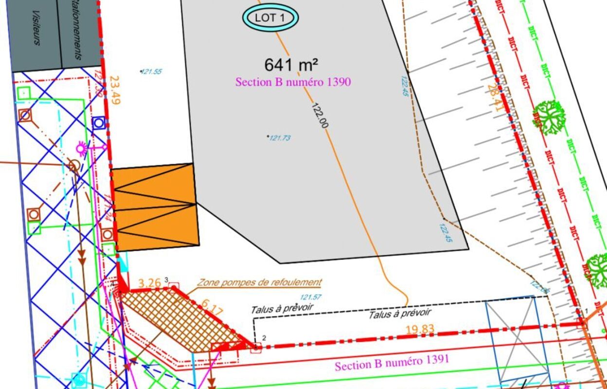 terrain 641 m2 à construire à Saint-Hilarion (78125)