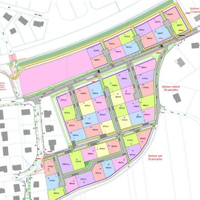 Terrain à construire 486 m²