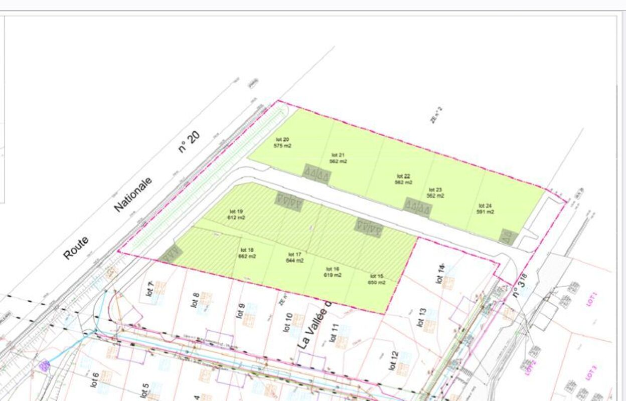 terrain 575 m2 à construire à Toury (28310)