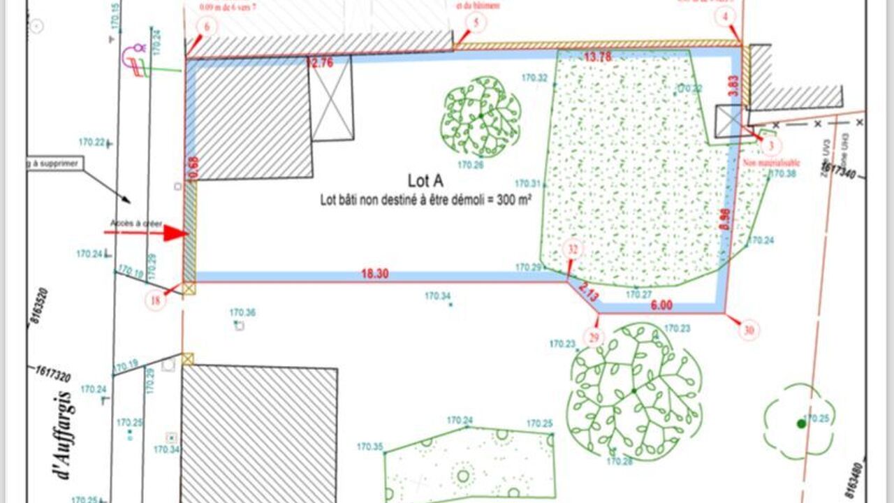 terrain 300 m2 à construire à Vieille-Église-en-Yvelines (78125)