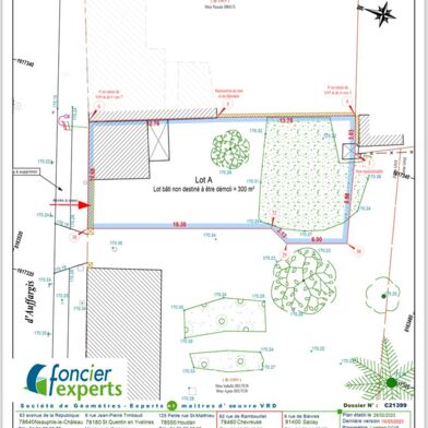 Terrain à construire 300 m²