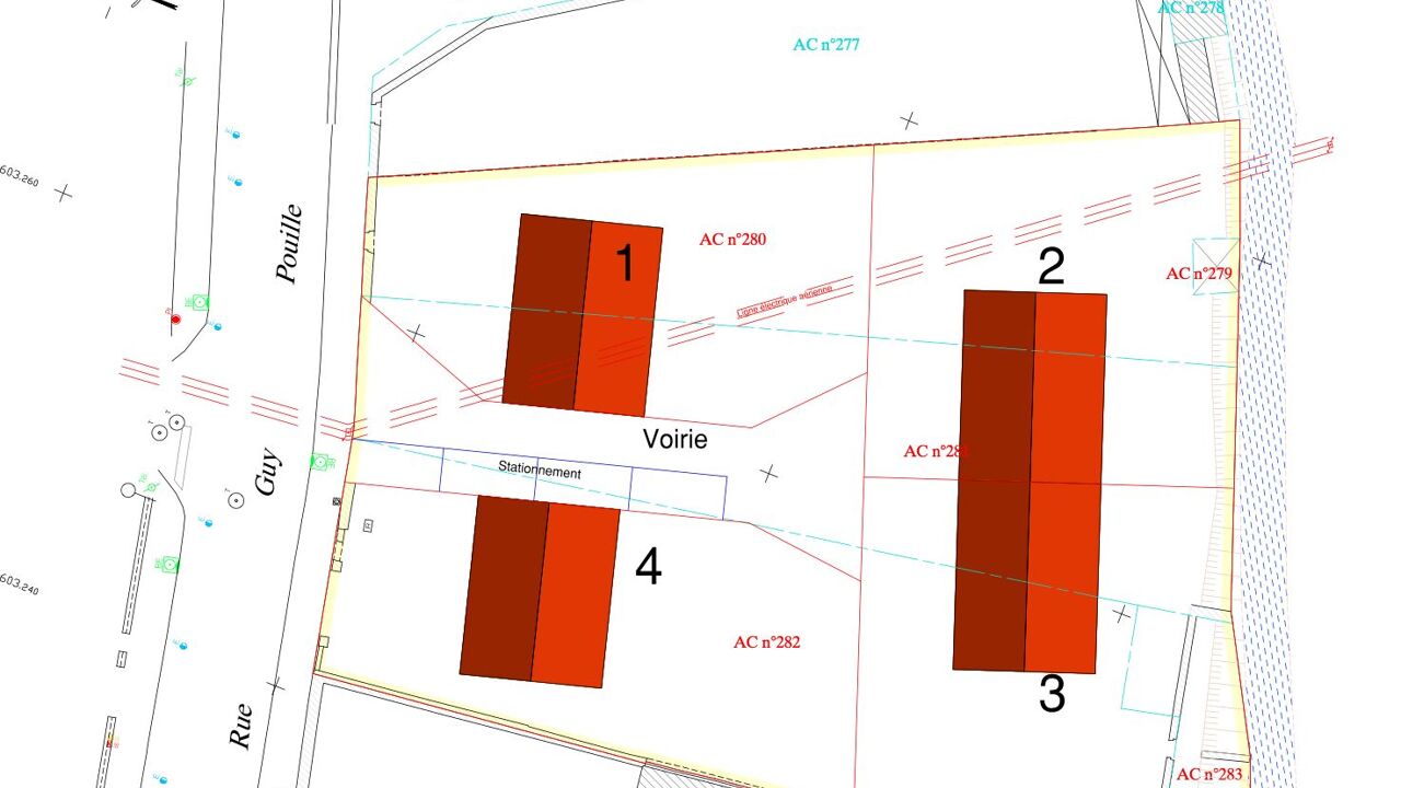 terrain 358 m2 à construire à Gallardon (28320)