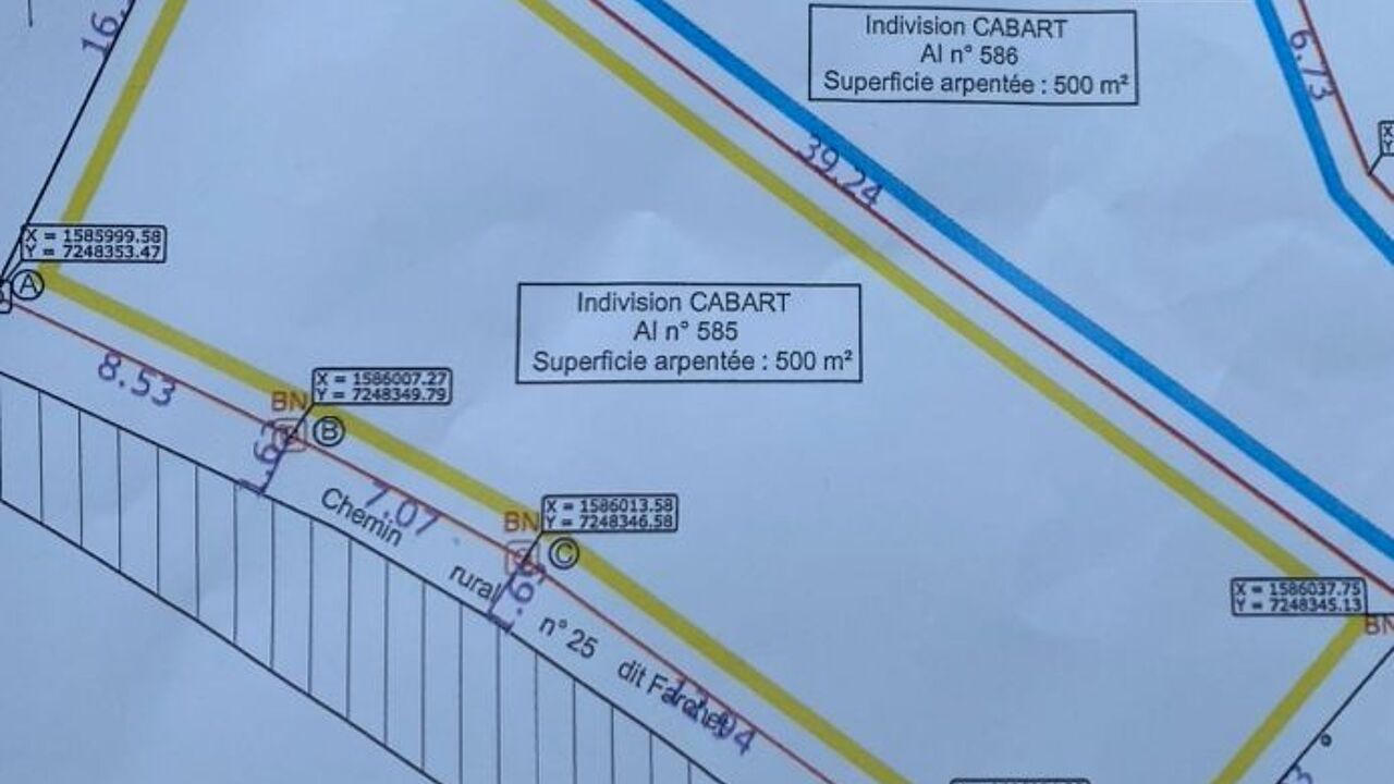 terrain 500 m2 à construire à Luisant (28600)