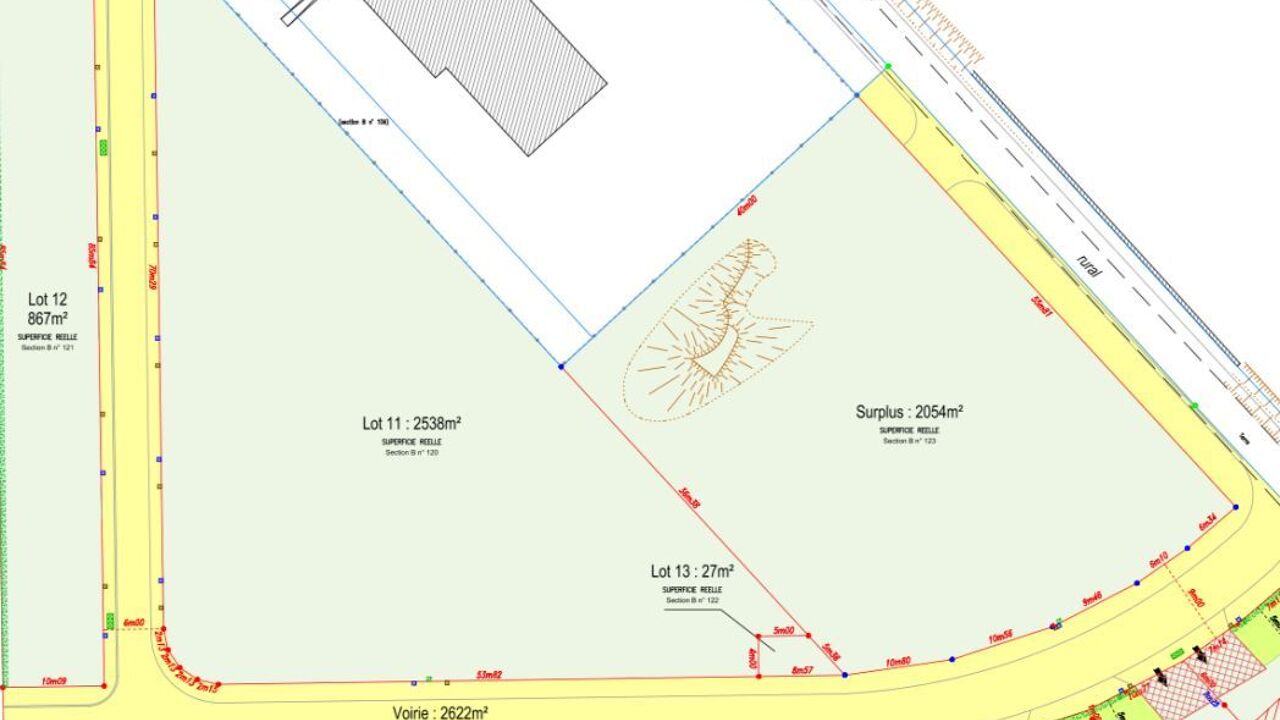 terrain 440 m2 à construire à Tremblay-les-Villages (28170)