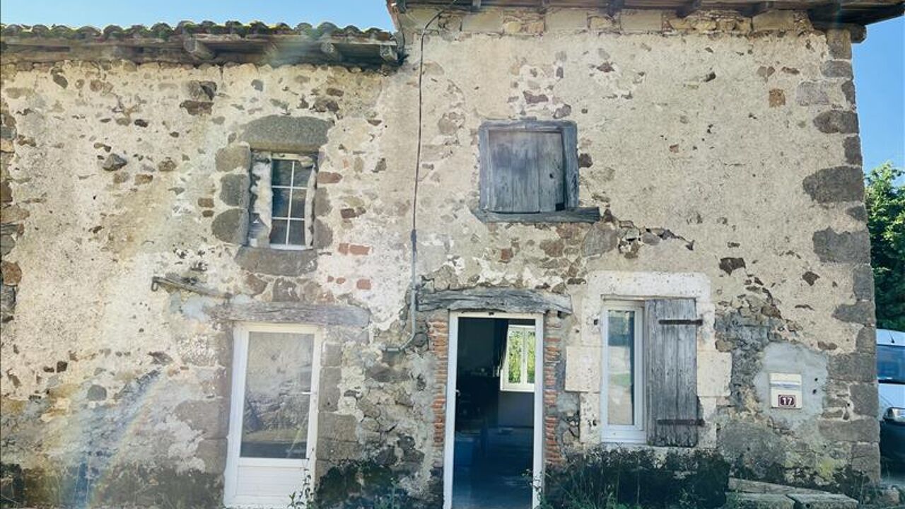 maison 2 pièces 40 m2 à vendre à Lessac (16500)