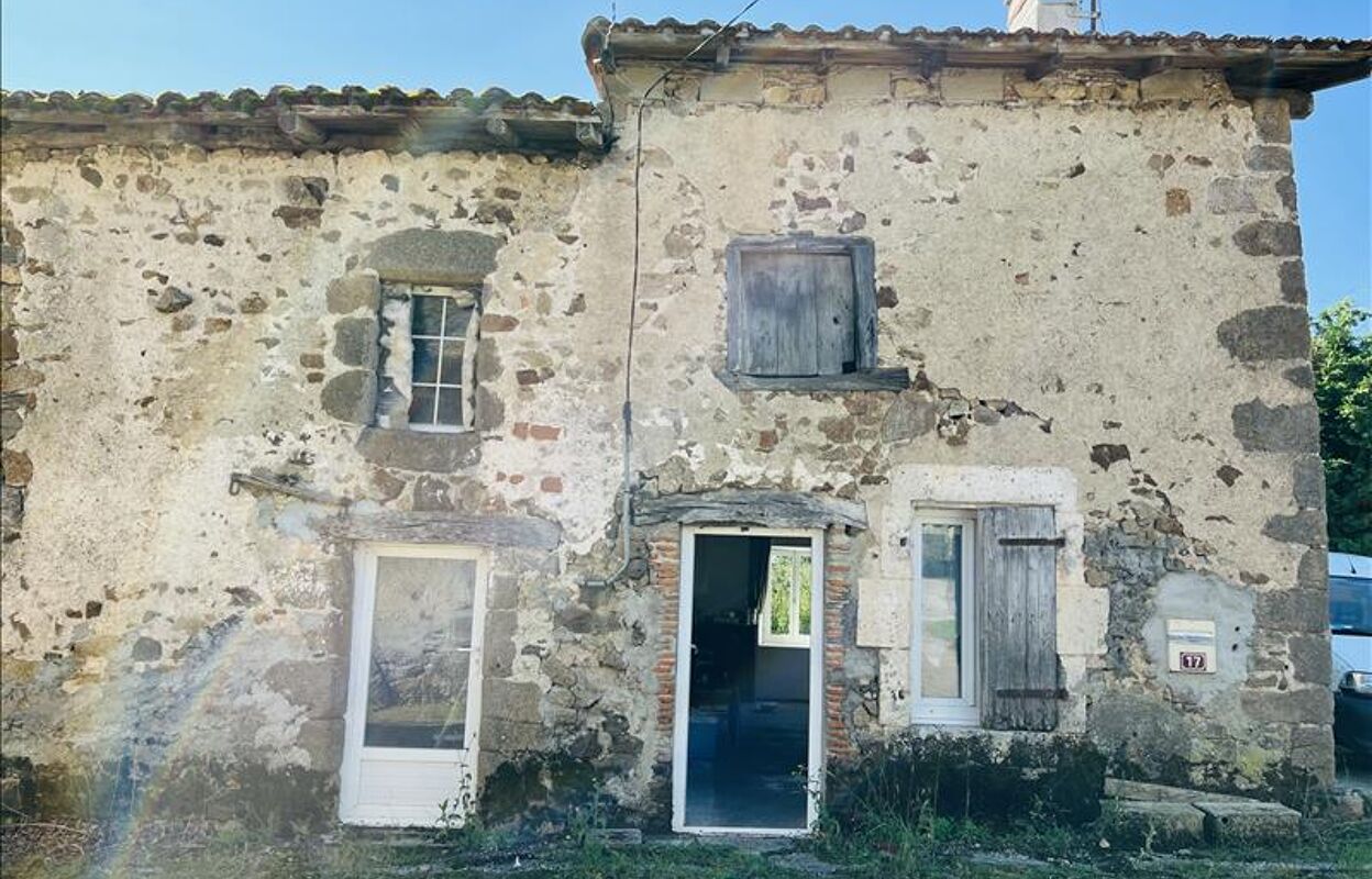 maison 2 pièces 40 m2 à vendre à Lessac (16500)