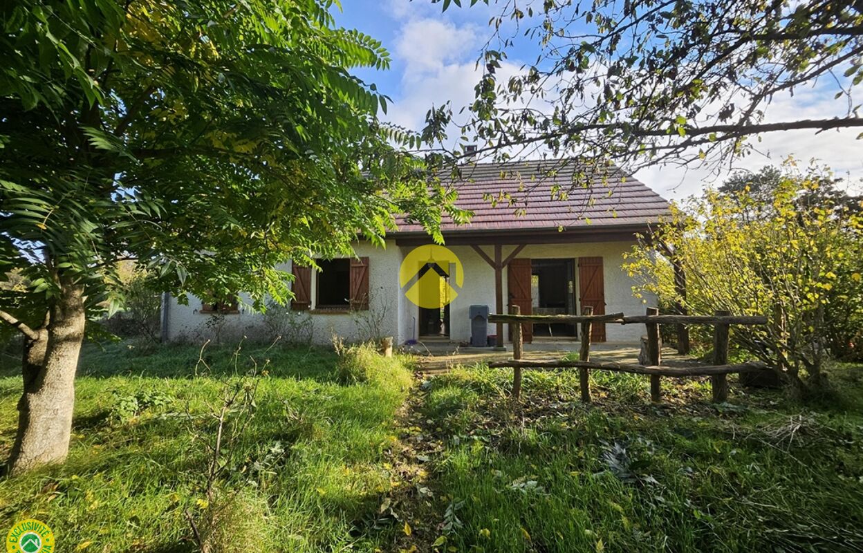 maison 6 pièces 85 m2 à vendre à Nérondes (18350)