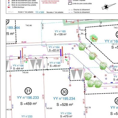 Terrain à construire 529 m²