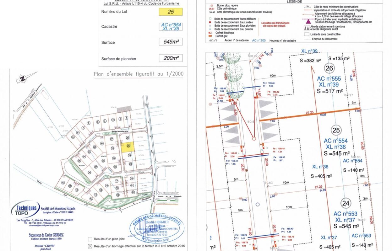 terrain 545 m2 à construire à Illiers-Combray (28120)