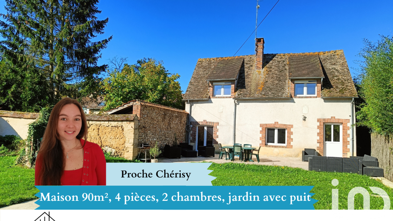 maison 4 pièces 90 m2 à vendre à Cherisy (28500)