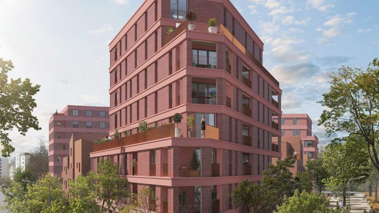 appartement neuf T2, T3 pièces 45 à 64 m2 à vendre à Toulouse (31000)