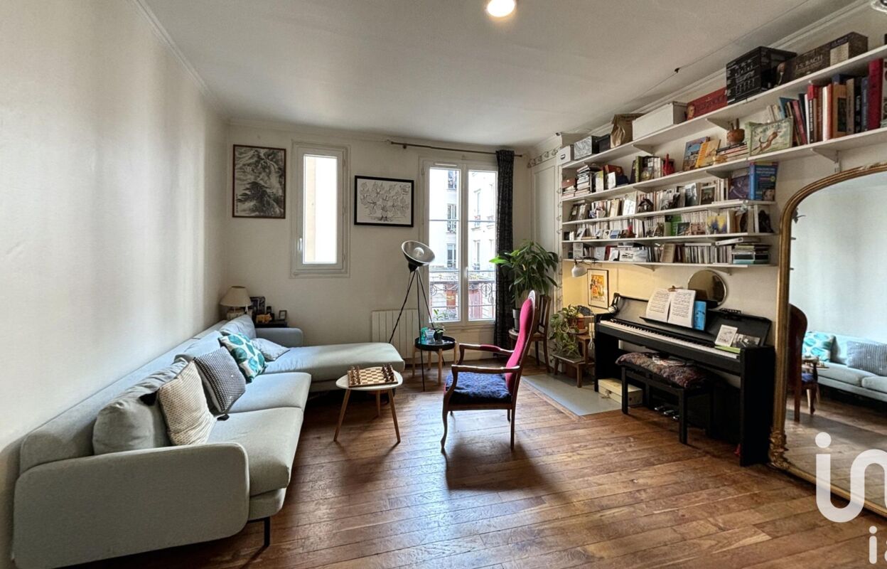 appartement 2 pièces 48 m2 à vendre à Paris 18 (75018)