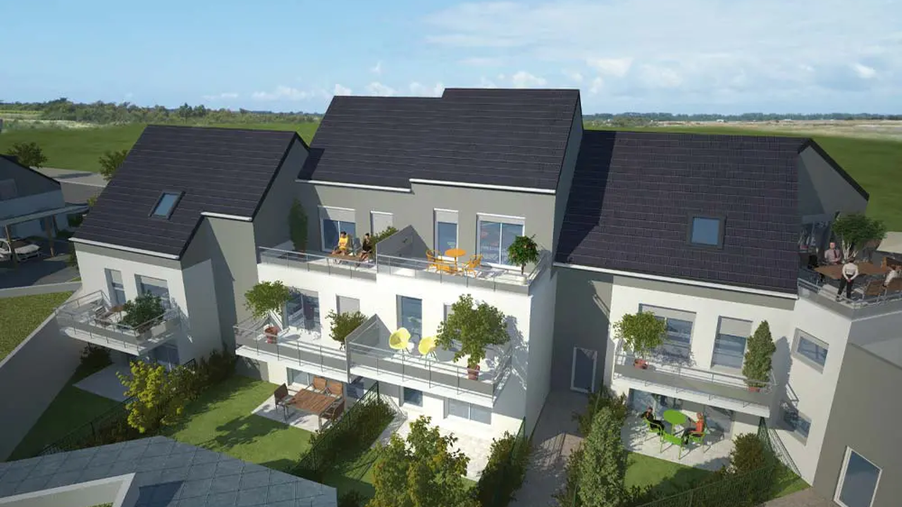 appartement neuf T1, T2, T3, T4 pièces 25 à 75 m2 à vendre à Perrigny-Lès-Dijon (21160)