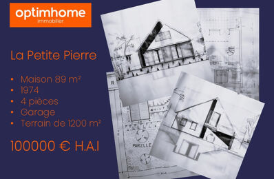 vente maison 100 000 € à proximité de Struth (67290)