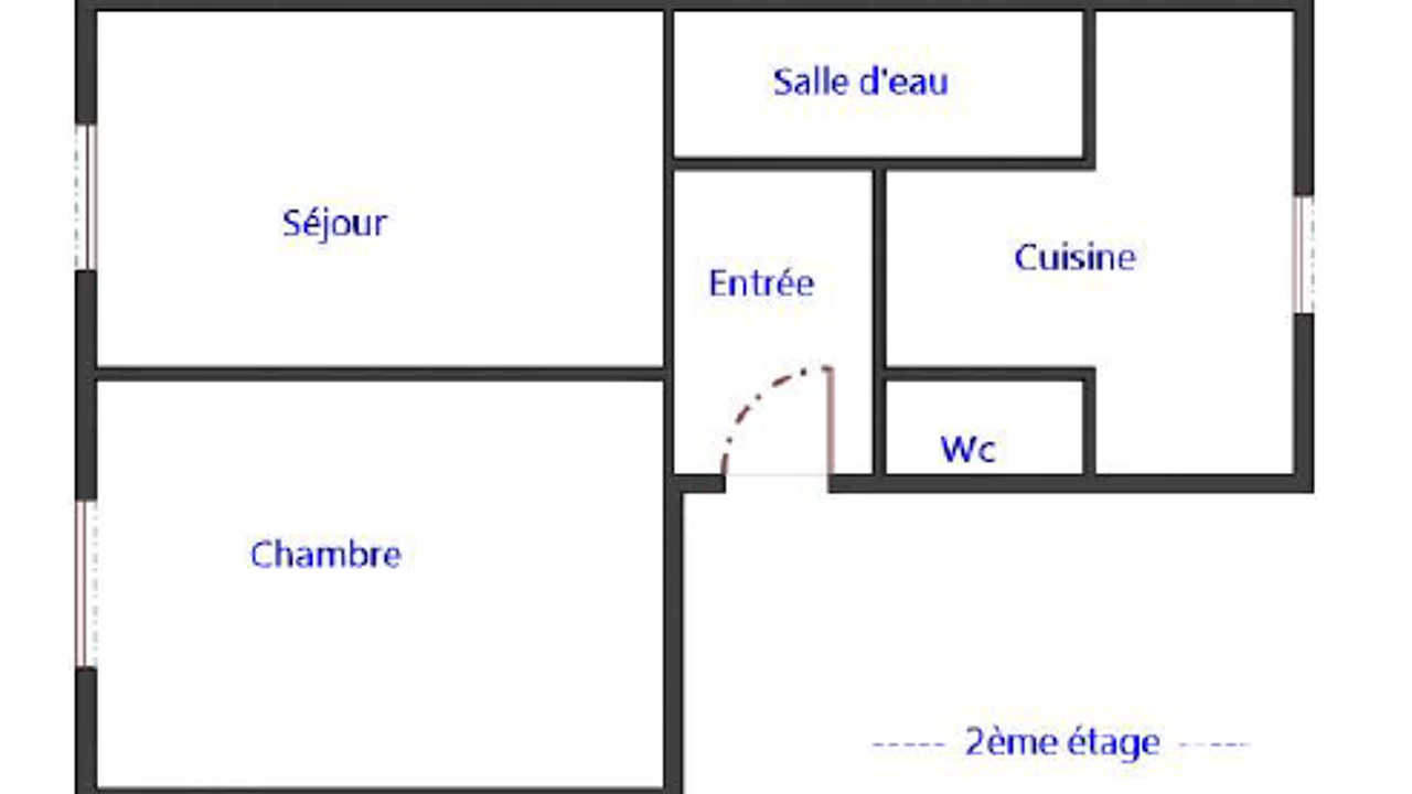 appartement 2 pièces 27 m2 à vendre à Aulnay-sous-Bois (93600)