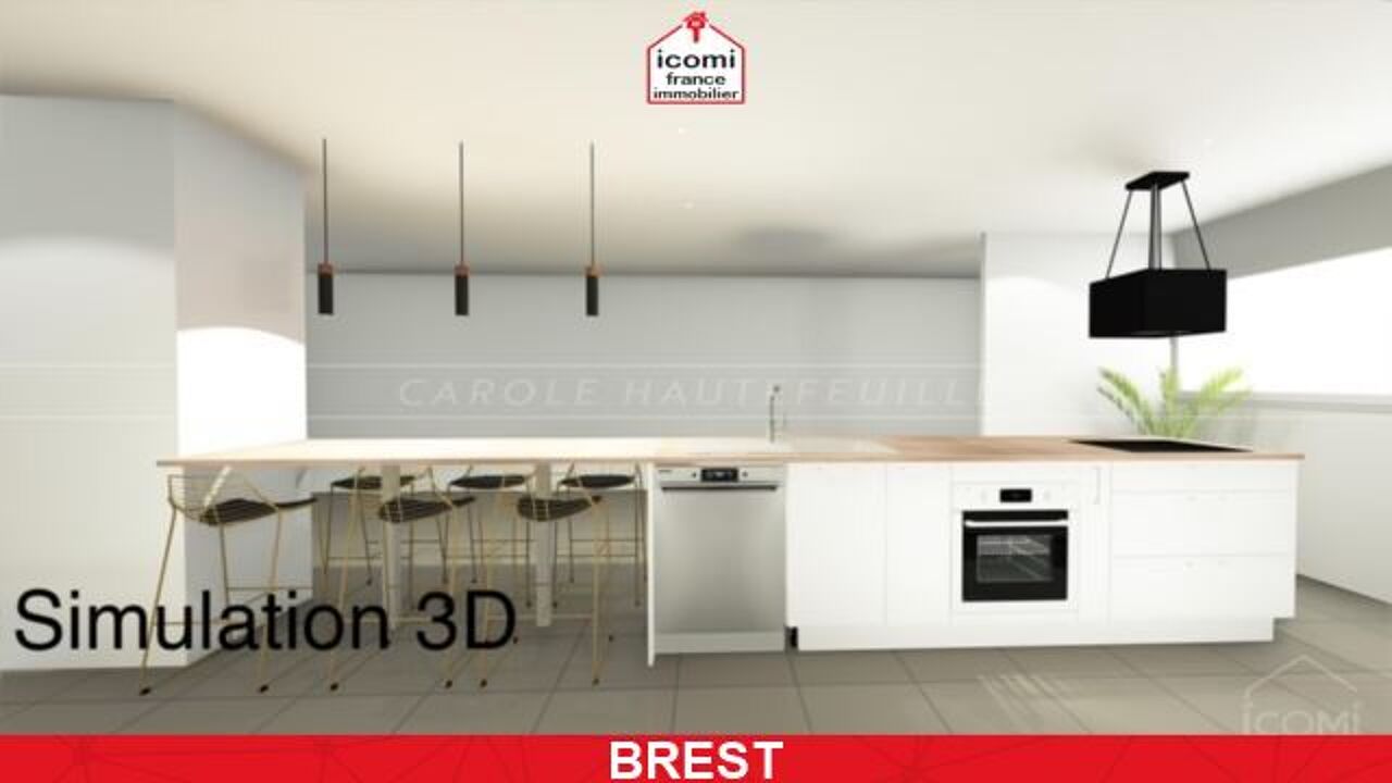 appartement 3 pièces 110 m2 à vendre à Brest (29200)