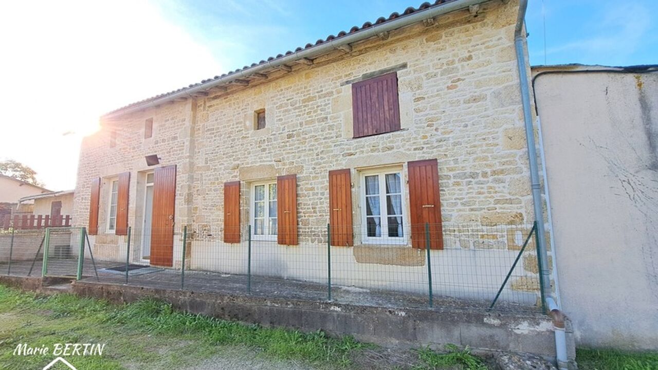 maison 3 pièces 67 m2 à vendre à Brioux-sur-Boutonne (79170)