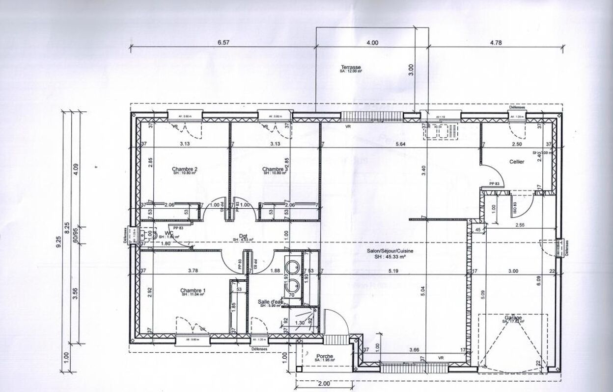 maison 4 pièces 100 m2 à louer à Hautefage-la-Tour (47340)